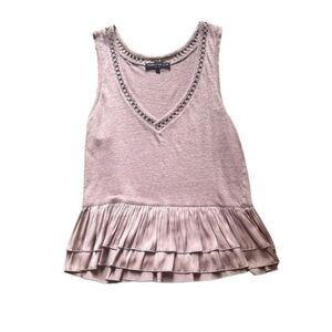 Generation Love Lavender Ruffle Tank Top